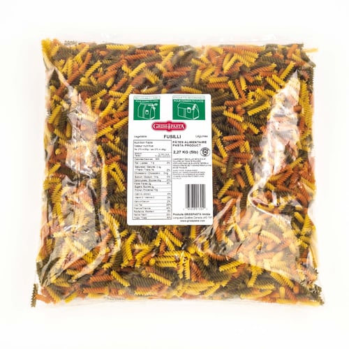 Pâtes fusilli aux légumes 5 lb