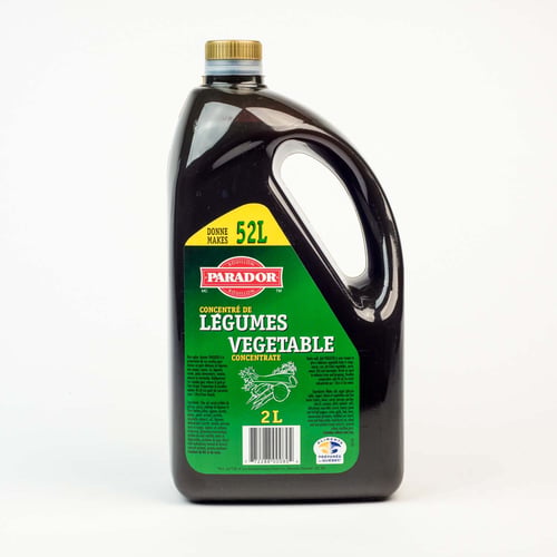 Bouillon de légumes concentré 2 L