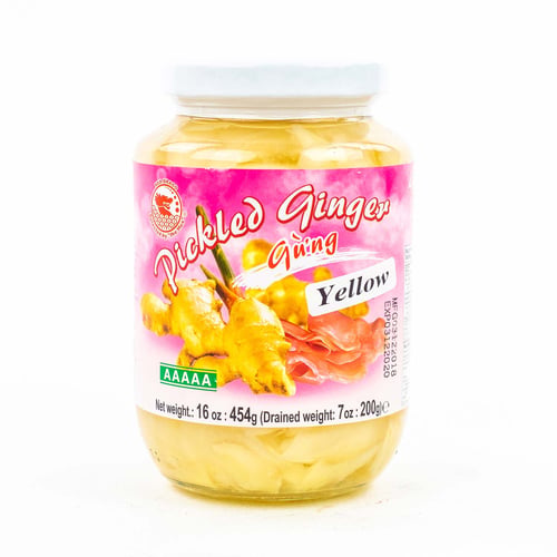 Gingembre jaune mariné 454 g