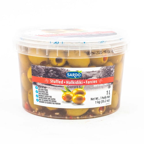Olives vertes farcies 1 L