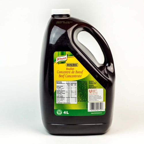 Concentré de bouillon de bœuf 4 L rupture