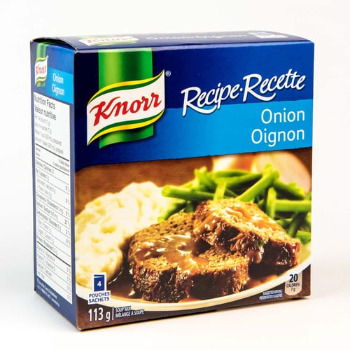 Mélange pour soupe à l'oignon x4
