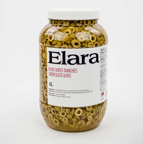 Olive verte tranchée 4 L