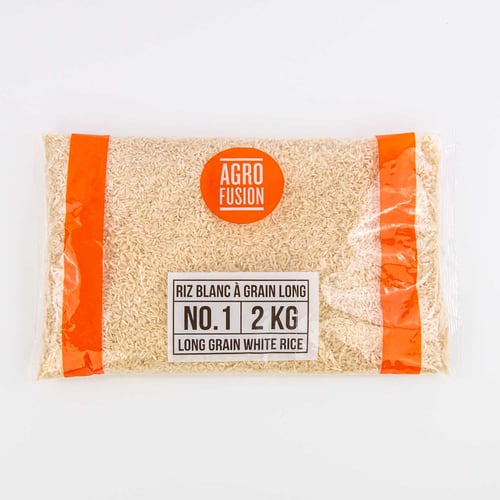 Riz blanc patna grain long 2 kg