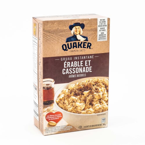 Gruau instantané érable et cassonade 344 g