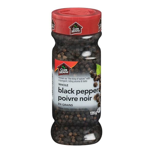 Poivre noir entier 135 g