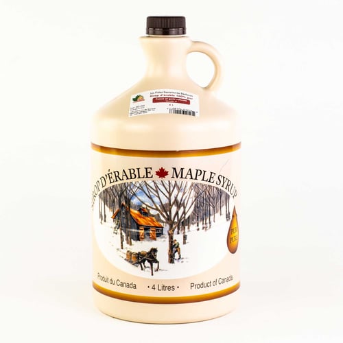 Sirop d'érable foncé goût robuste 4 L