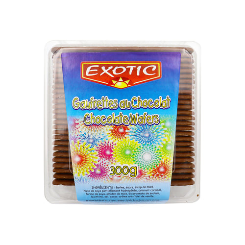 Gaufrettes au chocolat 300 g