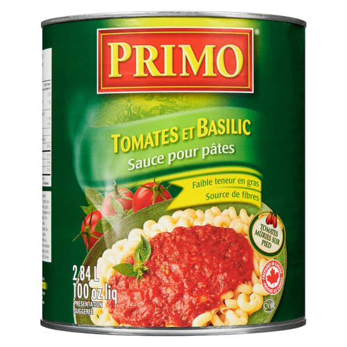 Sauce tomate basilic 2,84 L