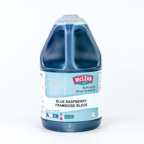 Sirop barbotine framboise bleue 4 L