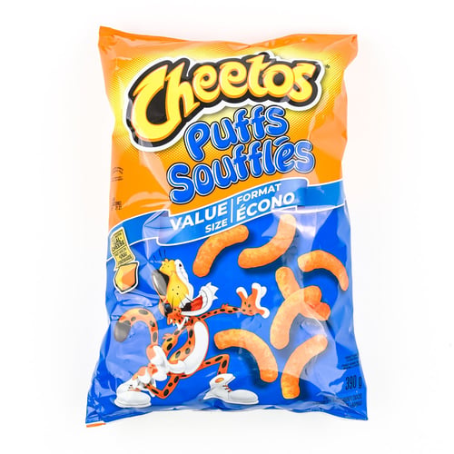 Grignotines au fromage Puff 390 g