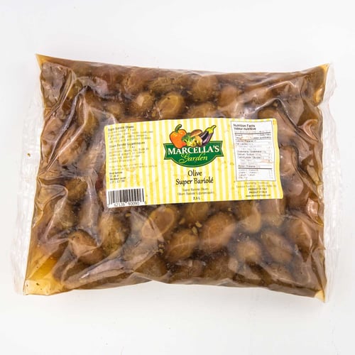 Olives épicées barioles géantes 1,5 kg