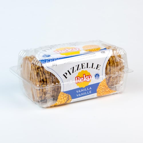Gaufrettes Pizzelle à la vanille 200 g