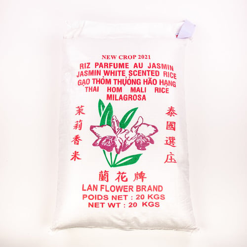 Riz jasmin parfumé 20 kg