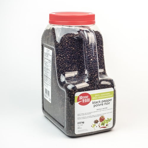 Poivre noir entier 2,6 kg