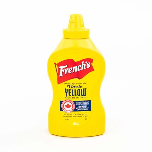 Moutarde jaune bouteille à presser 400 ml