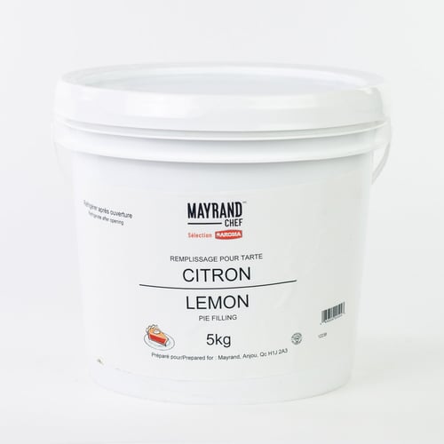 Remplissage pour tarte au citron 5 kg