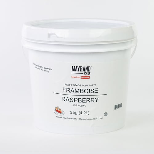 Remplissage pour tarte aux framboises 5 kg