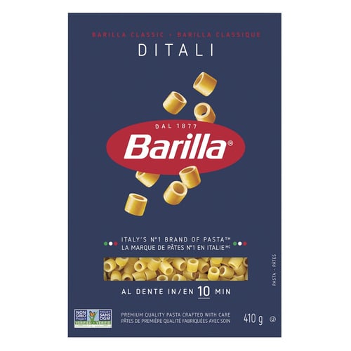 Pâtes ditali #45 410 g