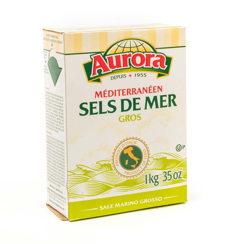 Gros sel de mer méditerranéen 1 kg