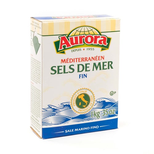 Sel de mer fin méditerranéen 1 kg