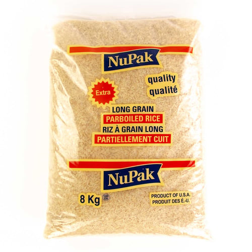 Riz étuvé à grain long 8 kg