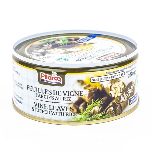 Feuilles de vigne farcies au riz 280 g
