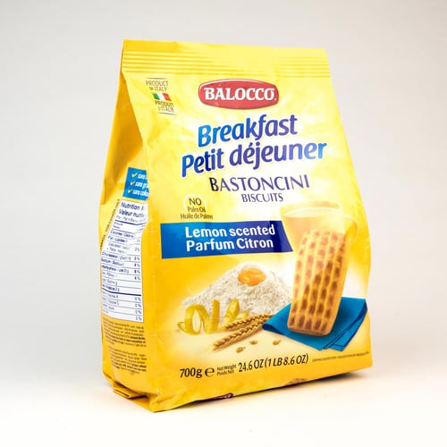 Biscuits Bastonci parfum citron 700 g