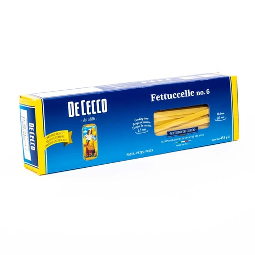Pâtes fettucelle #6 454 g