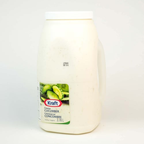 Vinaigrette au concombre crémeuse 3,78 L