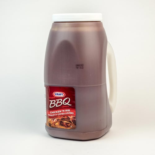 Sauce barbecue poulet et côtes levées 3,78 L