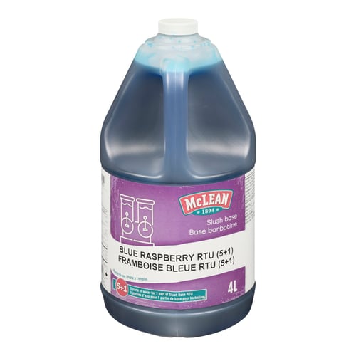 Sirop barbotine framboise bleue 5+1 4 L