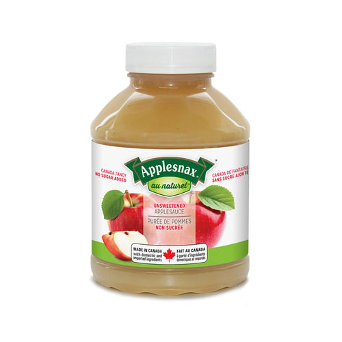 Compote de pomme non sucrée 1,24 L