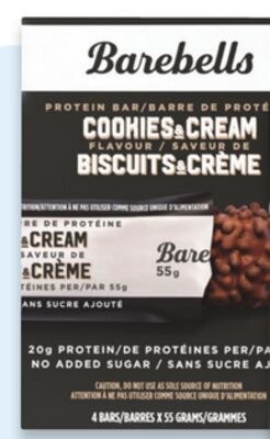 Barebells protein bars 4-pack