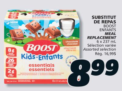 BOOST ENFANTS REPLACEMENT