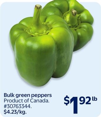 Bulk Green Peppers