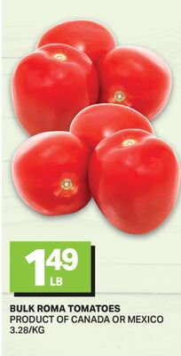 BULK ROMA TOMATOES