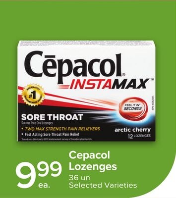 CEPACOL LOZENGES