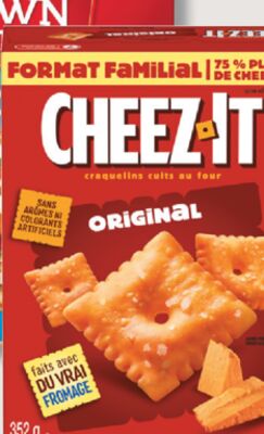 CHEEZ-IT CHIPS OR CRACKERS