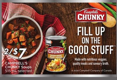 CHUNKY Soups