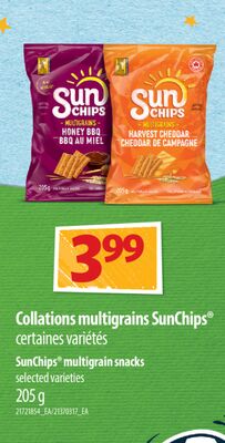 COLLATIONS MULTIGRAINS SUNCHIPS®, 209 g