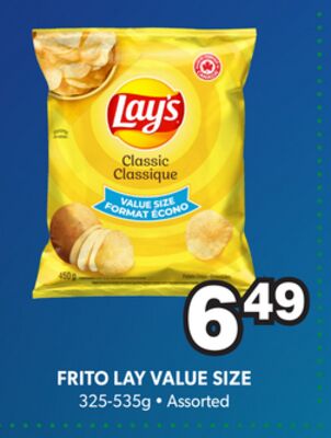 FRITO LAY VALUE SIZE