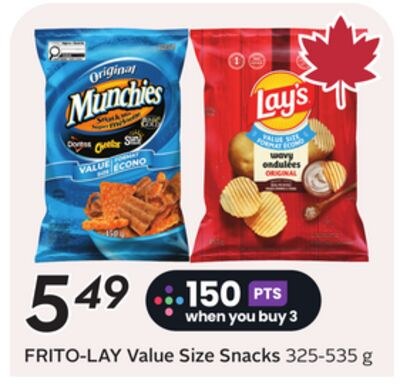 FRITO-LAY Value Size Snacks