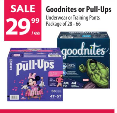 Goodnites or Pull-Ups
