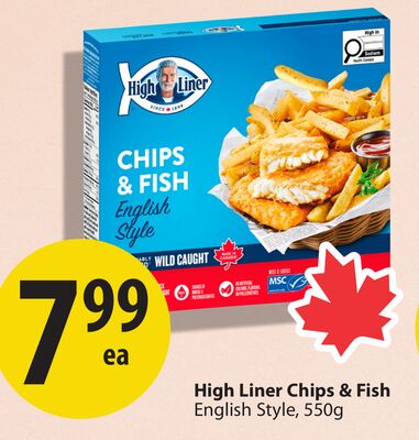 High Liner Chips & Fish