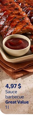 Sauce barbecue Great Value