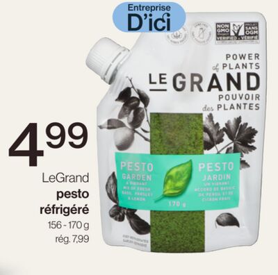 LeGrand pesto réfrigéré