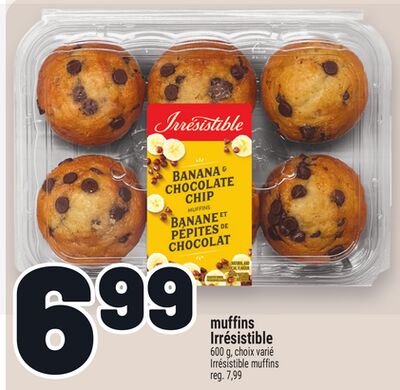 MUFFINS IRRÉSISTIBLE | IRRÉSISTIBLE MUFFINS