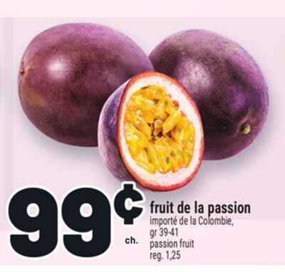 FRUIT DE LA PASSION | PASSION FRUIT