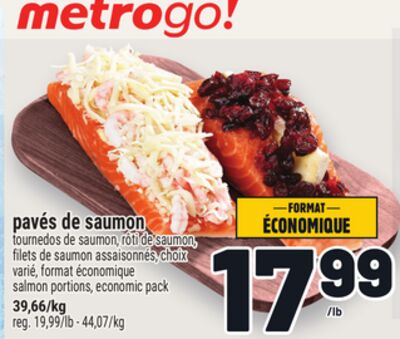 PAVÉS DE SAUMON | SALMON PORTIONS